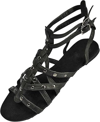 black gladiator sandals amazon