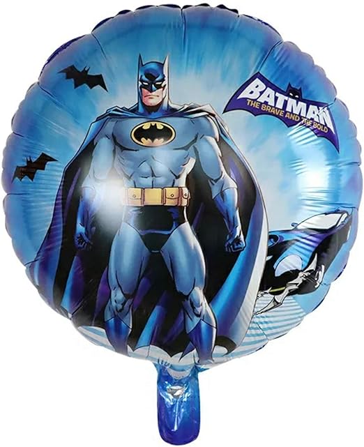 DBCY Marvel Batman Superhero Birthday Party Decorations 18" Foil Balloon Helium Amazon.co.uk