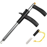 BKK TITANDIVER+ Soft Plastic Fishing Hooks | 2-Pack, Size 16/0 | Weedless Rigging With Lead System & Teaser Blade - View #4