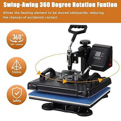 digital combo heat press