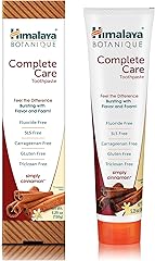 Himalaya Botanique Complete Care Toothpaste, Herbal, Cinnamon Flavor, Fights Plaque, Freshens Breath, Fluoride Free, No Artif