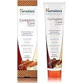 Himalaya Botanique Complete Care Toothpaste, Cinnamon Flavor, 5.29 oz | Fluoride Free Toothpaste with Xylitol &amp; Neem, Fights Plaque, Freshens Breath,SLS Free,No Artificial Flavors or Colors