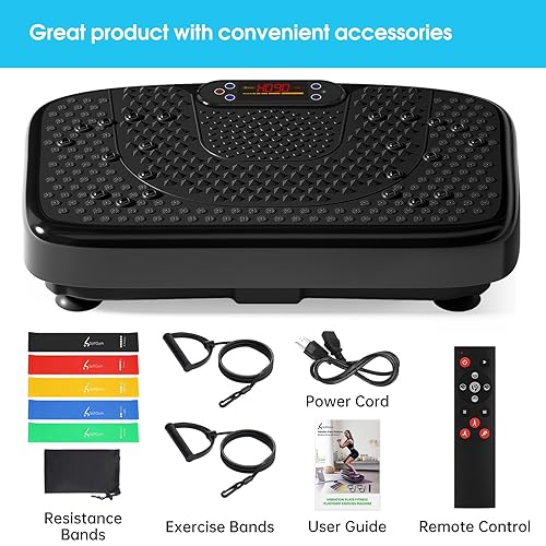 SoftGym Vibration Plate Exercise Machine for Lymphatic Drainage