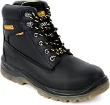 DEWALT Titanium Waterproof Leather Safety Work Boot Steel Toe UK 8 view 2