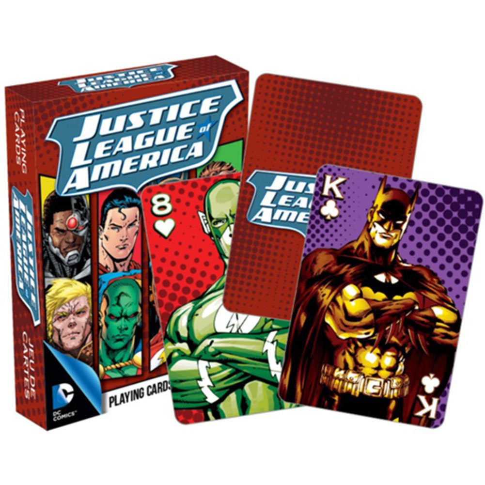 Aquarius DC Comics Justice League of America Playing Cards