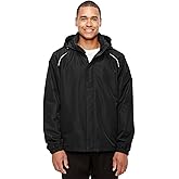 Ash City - Core 365 Men's Tall Profile Fleece-Lined All-Season Jacket XLT BLACK