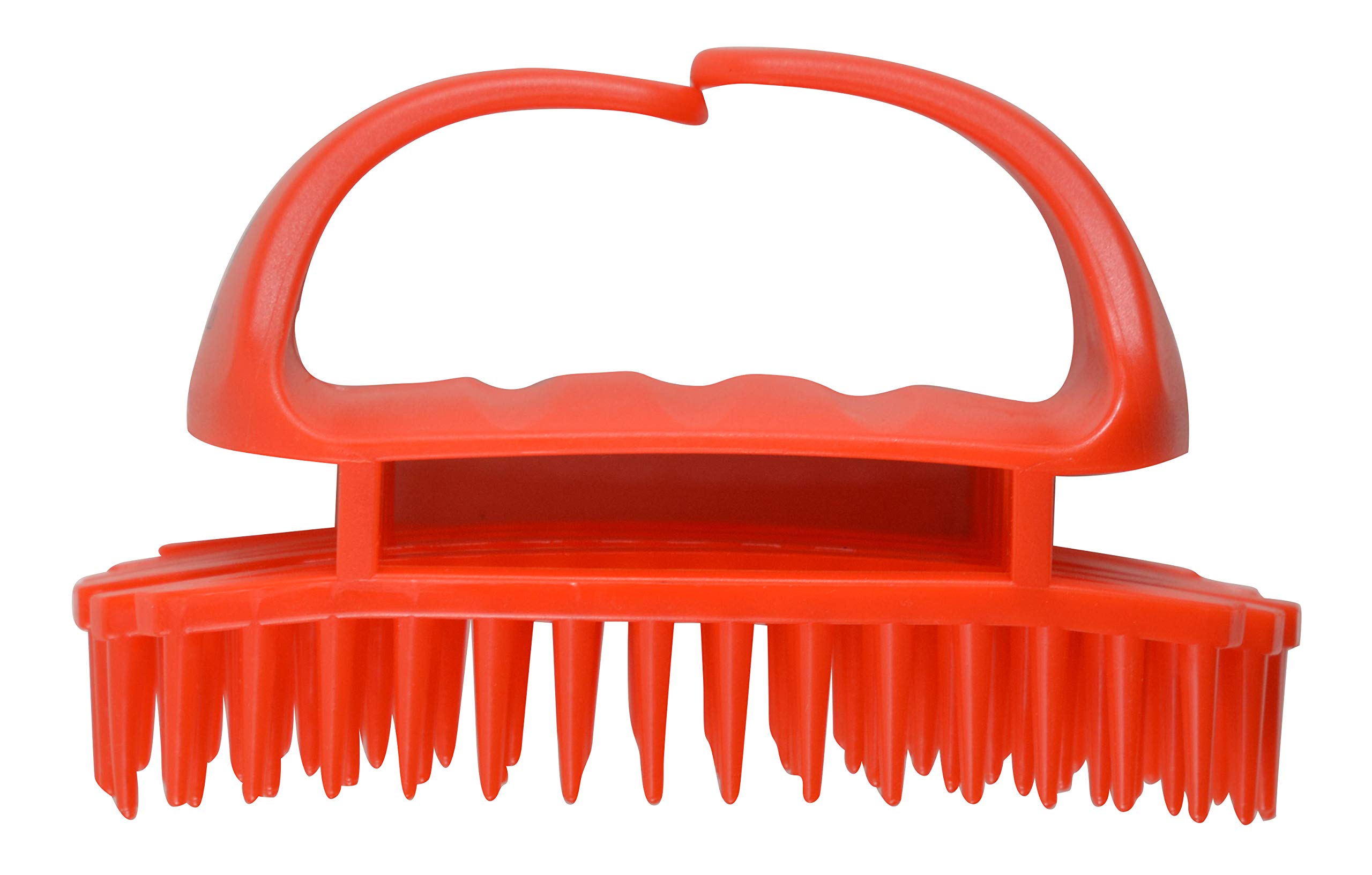 Standelli Professional Soft Silicone Bristles Scalp Massager, Shampoo Brush, Head Scratcher - Cleanses, Reduces Itchiness, Dandruff, and Flaking, Promotes Circulation and Hair Growth