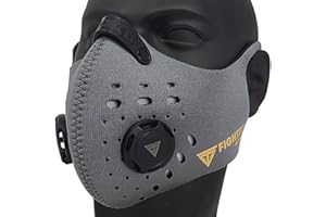 FIGHTECH Dust Mask - Reusable Face Mask with Filter - Air Filtration Mask with Vent - Dust Mask Woodworking