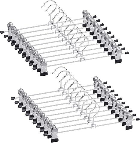 Amazon Co Jp ズボンハンガー 30本 すべらない スカートハンガー Himetsuya 洗濯 ハンガー 物干し 多機能ハンガー幅30 1年間保証付き Hi 018 ホーム キッチン