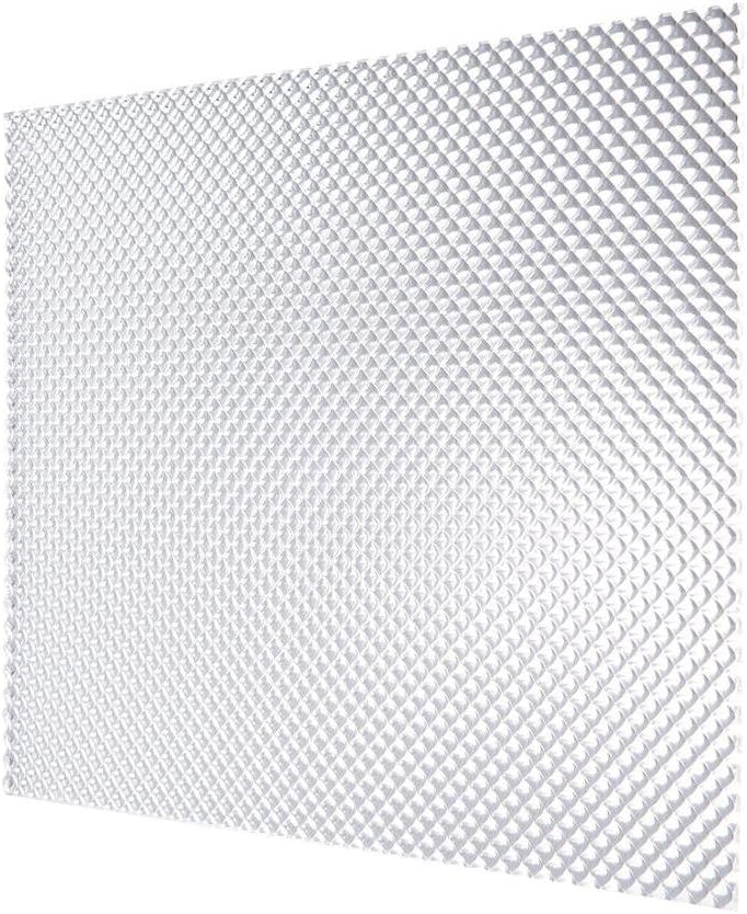 DURALENS Lighting Panel Acrylic Cover - 2x2 White - Prismatic - 2 ft. x 2 ft. - 5 Pack