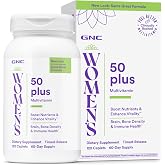 GNC Women's 50 Plus Multivitamin V2, 120 Count, 60 Servings | Provides B Vitamins for Metabolism and Energy Support, Delivers Tailored Nutrition for Women's Energy, Balance, and Health