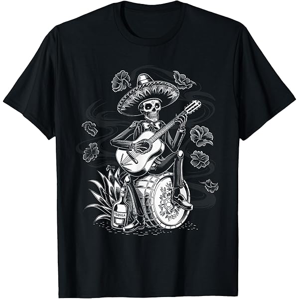 T-shirt Vintage Tequila Cazadores - Noir - Taille XL - 100% Agave Los Altos De Jalisco