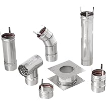 Amazon.com: Mr. Heater 4 inch Stainless Steel Horizontal Vent Kit for Big  Maxx MHU50 and MHU80 Unit Heaters, One Size, Metal : Tools u0026 Home  Improvement