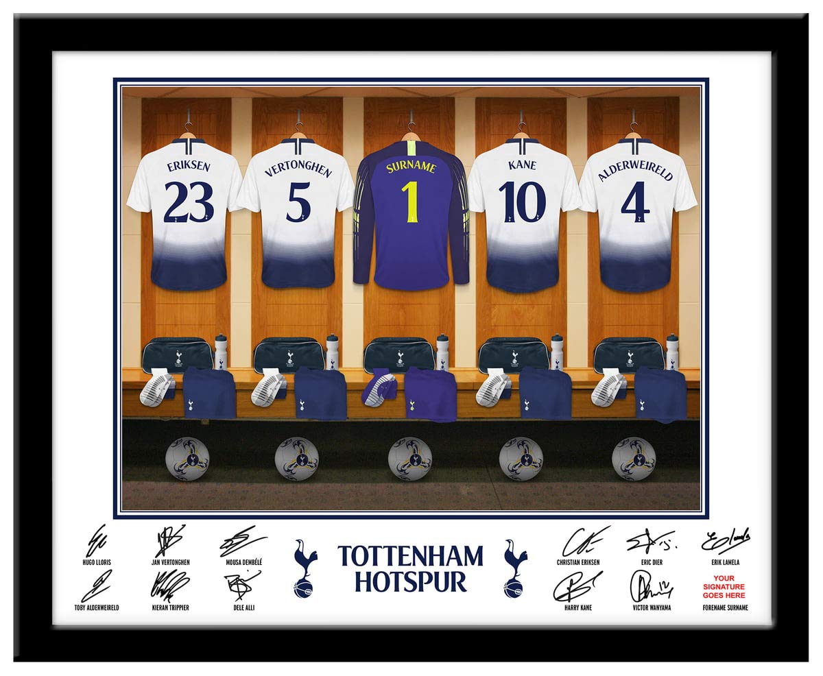 personalised tottenham shirt