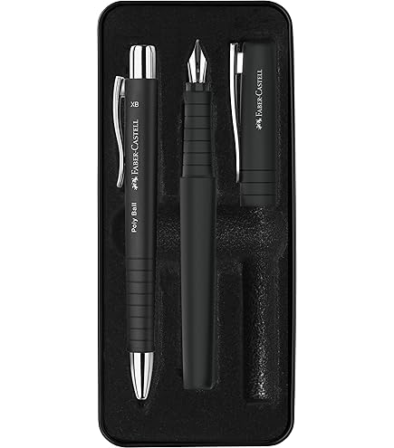 Faber-Castell 140661 - Stylo à bille Avori Peace Of Mind, mine XB, indélébile, avec étui cadeau