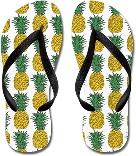 pineapple flip flops