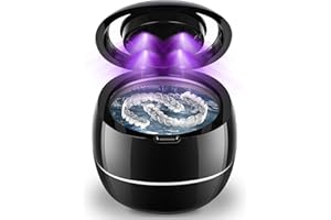 ARJIEKWEI Ultrasonic Retainer Cleaner for Dentures, Aligner, Mouth Guard, Brite Retainer | Dental Cleaning Machine for All Dental Appliances | Jewelry Cleaner Machine