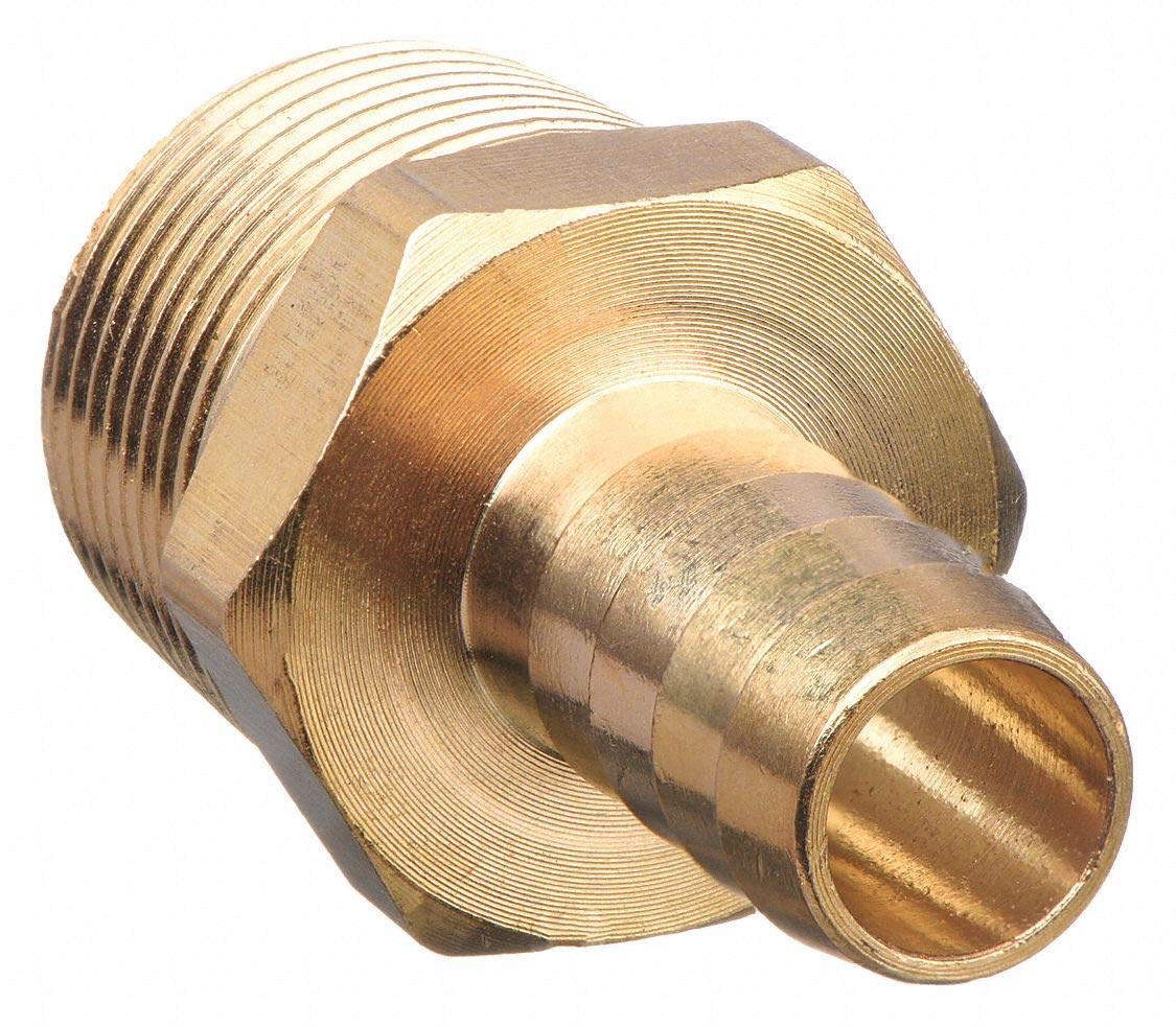 Parker Hannifin 125HBLSV64 Brass Body Male Swivel Hose Barb Fitting