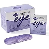 WarmSpark Self Heating Eye Mask Warm Compress for Dry Eyes, Disposable Heated Eye Mask for Fast Relief, Sleep, Spa, Travel Essentials & Relaxation Gifts for Women (30 Count, Lavender)