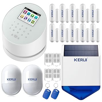 Sicherheitstechnik Zubehor 2x Fenster Sensor Sirene Alarm Set