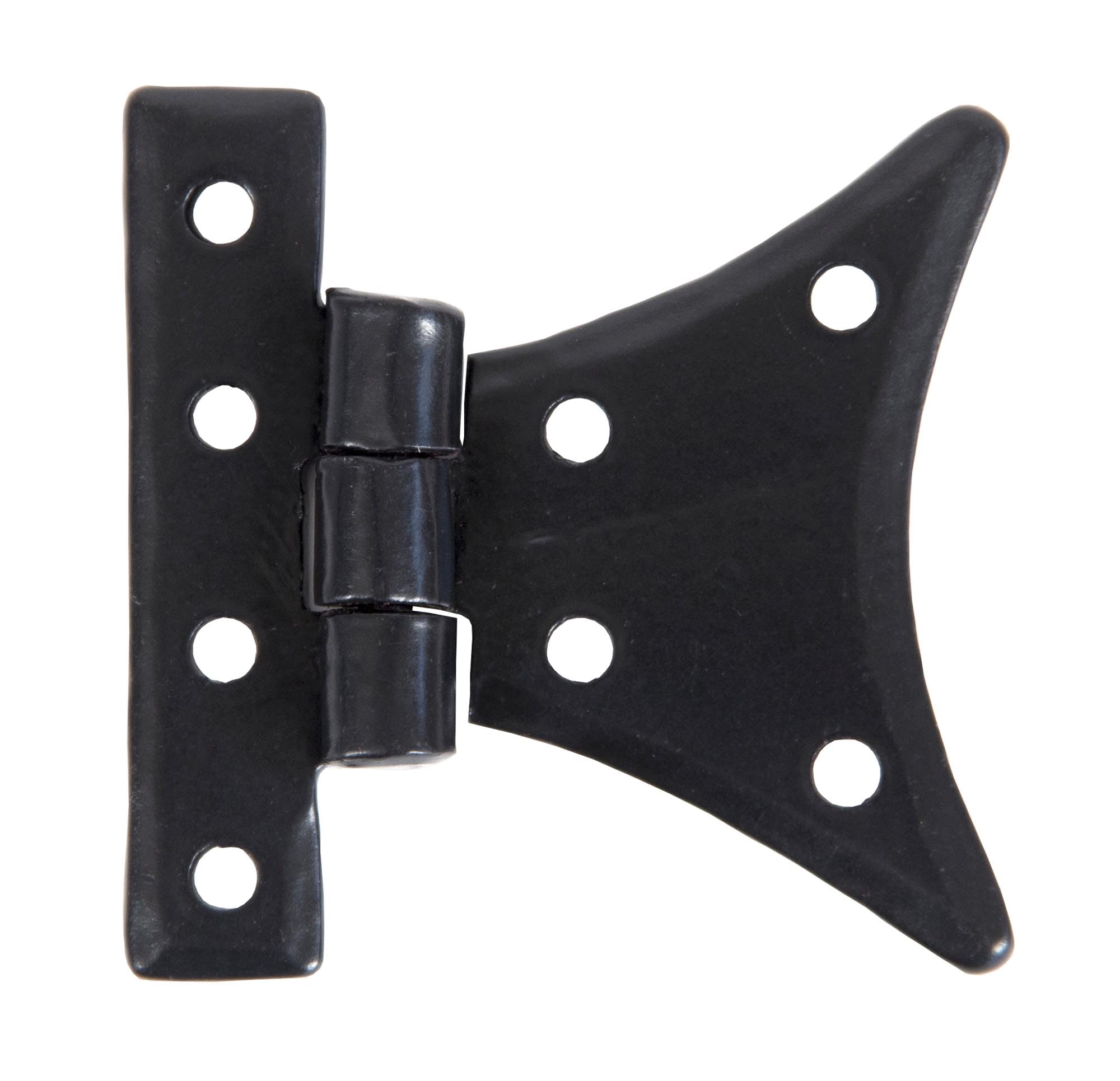 From The Anvil Black 2 Inch Half Butterfly Hinge (Pair)