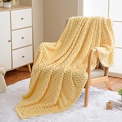 Vessia Flannel Fleece Twin Size Blanket