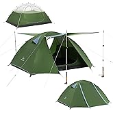 Naturehike Bleik-B 2/3/4 Person Camping Tent, Lightweight Backpacking Tents, Double Layer Waterproof Tent for Camping Hiking