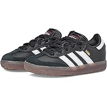 Amazon.com | adidas Unisex Samba Indoor Sneaker, Black/White