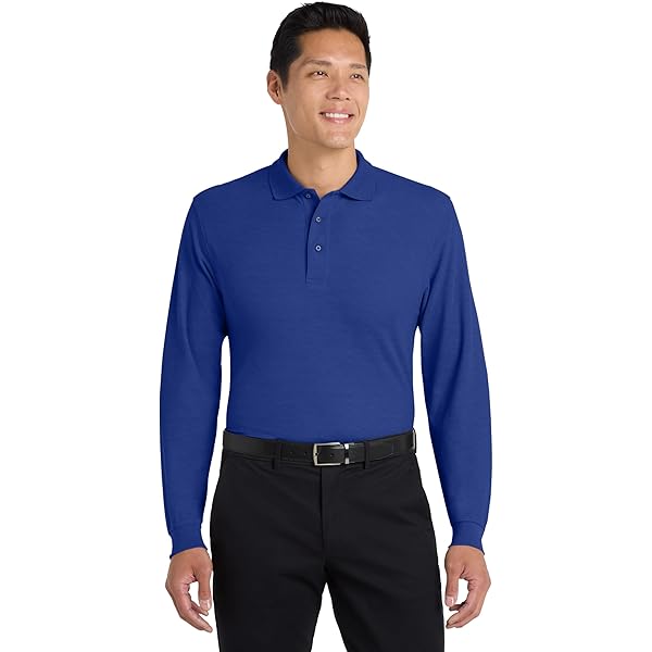 【PORT AUTHORITY】長袖シャツ【メンズL】パープル　G47 Port Authority Long Sleeve Easy Care Shirt | Product | Port