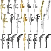 Moodaily 24 Pack Novelty Pens Cool Gel Ink Pens Sniper Rifle Pens Cute Ballpoint Pens for Christmas Birthday Party Presents and Office Writing Supplies Man