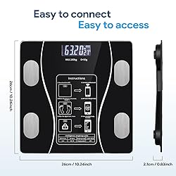 OOYY Digital Simple and Practical Body Fat Scale