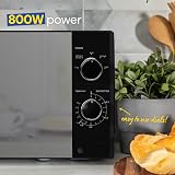 Russell Hobbs 20L 800W Black Solo Microwave, 5 Power Levels, Timer view 7