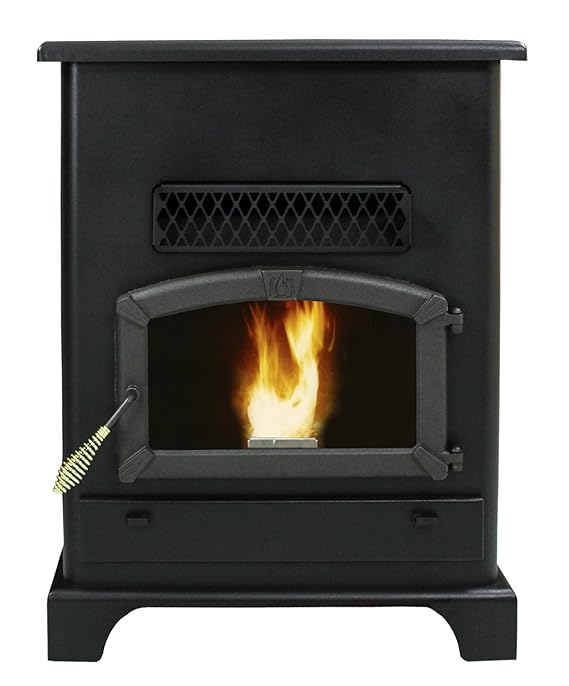 US Stove 5520 Pellet Stove with Ash Pan, Large Amazon.co.uk Kitchen