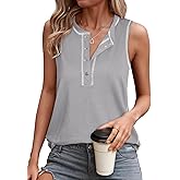 SHEWIN Womens Tank Tops Sleeveless Shirts Pullover Beach Vacation Clothes Business Causal Outfits Summer Tops for Women 2026