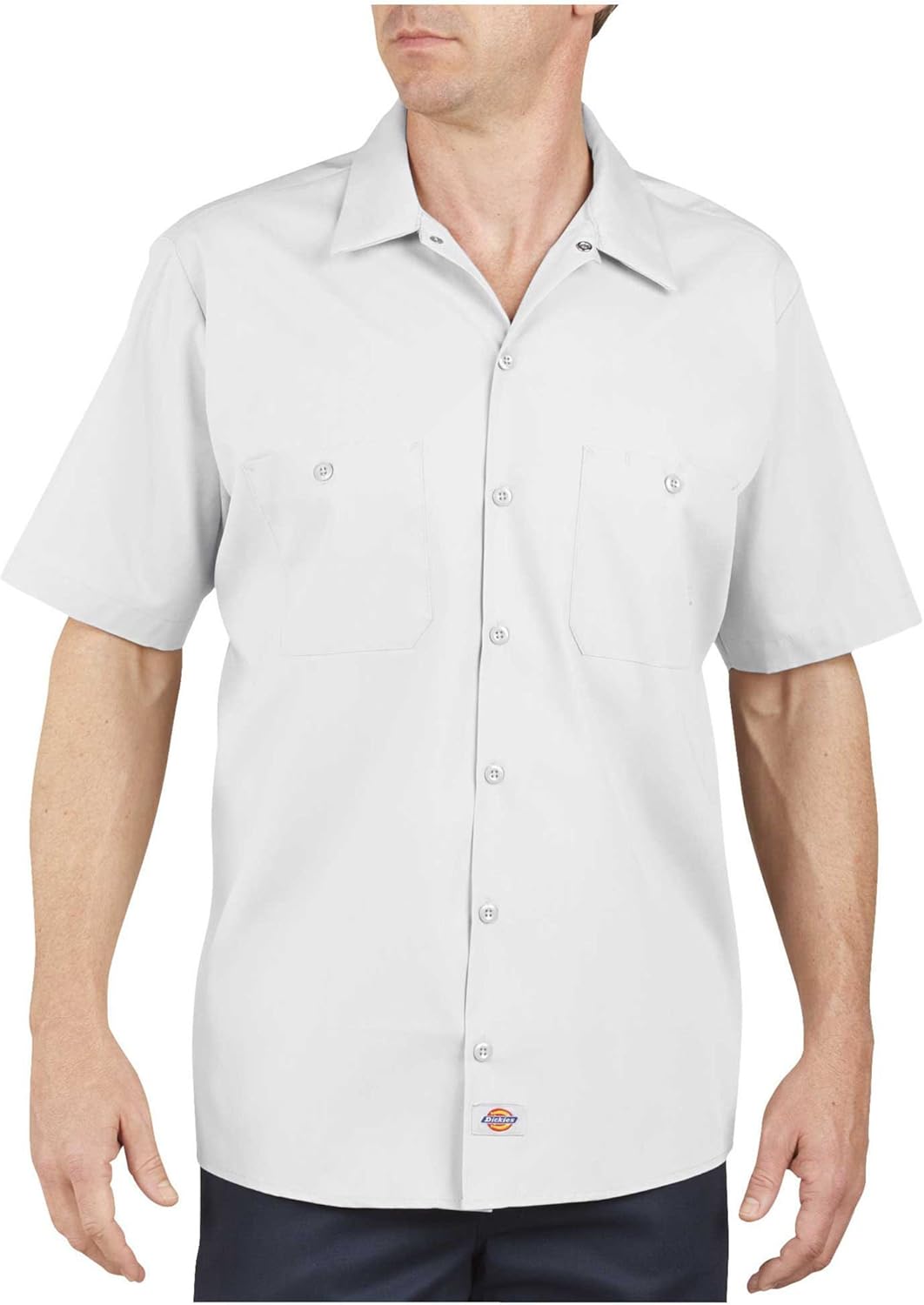 dickies lightweight industrial work shirt