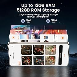 JQAKP I25 Ultra Smartphone 12+512GB | Android 14