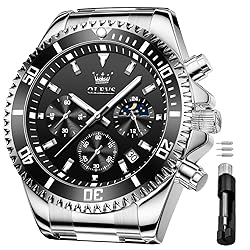 OLEVS Watches for Men Business Dress Big Face