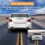 ORSKEY Dash Cam Front and Rear 1080P 170° Dual Lens with SD Card Included view 7