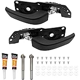 Interior Door Handle Kit Front/Rear Left/Right Passenger/Diver Side, Compatible with 07-14 Chevy Silverado Tahoe Suburban Ava