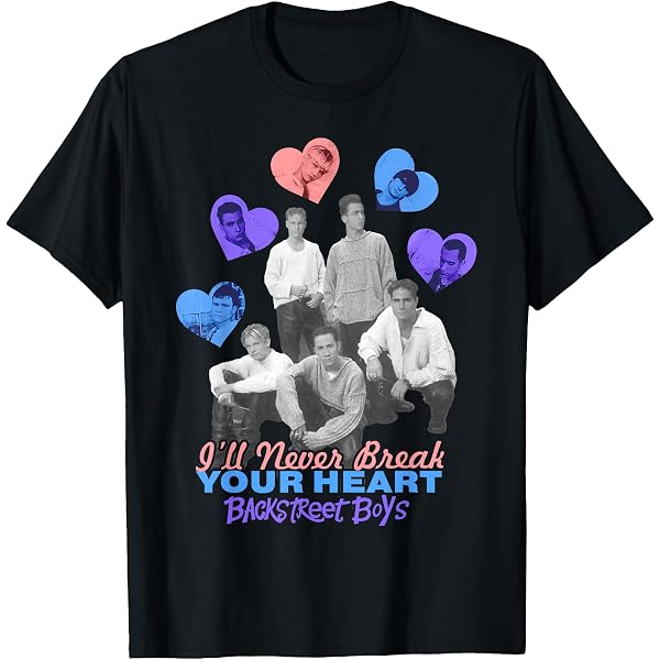 Amazon.com: Backstreet Boys I Heart BSB T-Shirt : Clothing, Shoes