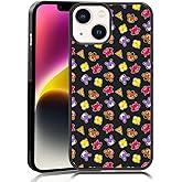 MMYAJT Cute Cartoon Bear and Foxy Phone Case Fit for iPhone 14, TPU Shockproof Protective iPhone Case Fnafs F-ive Nights Phone Cover Gift for Boy Girl Men Women