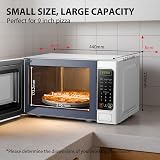 Toshiba 20L 800W Digital Solo Microwave 11 Power Levels 6 Presets White view 7