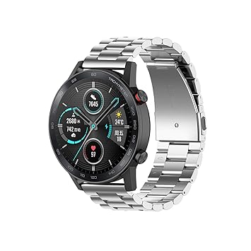Yikamosi Compatible with Honor Magic Watch2 Band,Stainless Steel ...