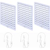 BambooSegD Upgrade 3PCS CMYK LED Backlight Board Kit FAZ007 for Bambu Lab Makerworld Accessories,Control Brightness USB Dimmer Switch, 120 LED Beads, 3D Printer Light Box 5V Type-c Powered