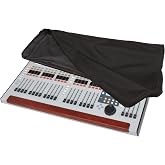 DigitalDeckCovers Dust Cover for BEHRINGER WING 48-Channel Mixer, Black | Water-Resistant, Anti-Static, Heavy-Duty Fabric, Premium