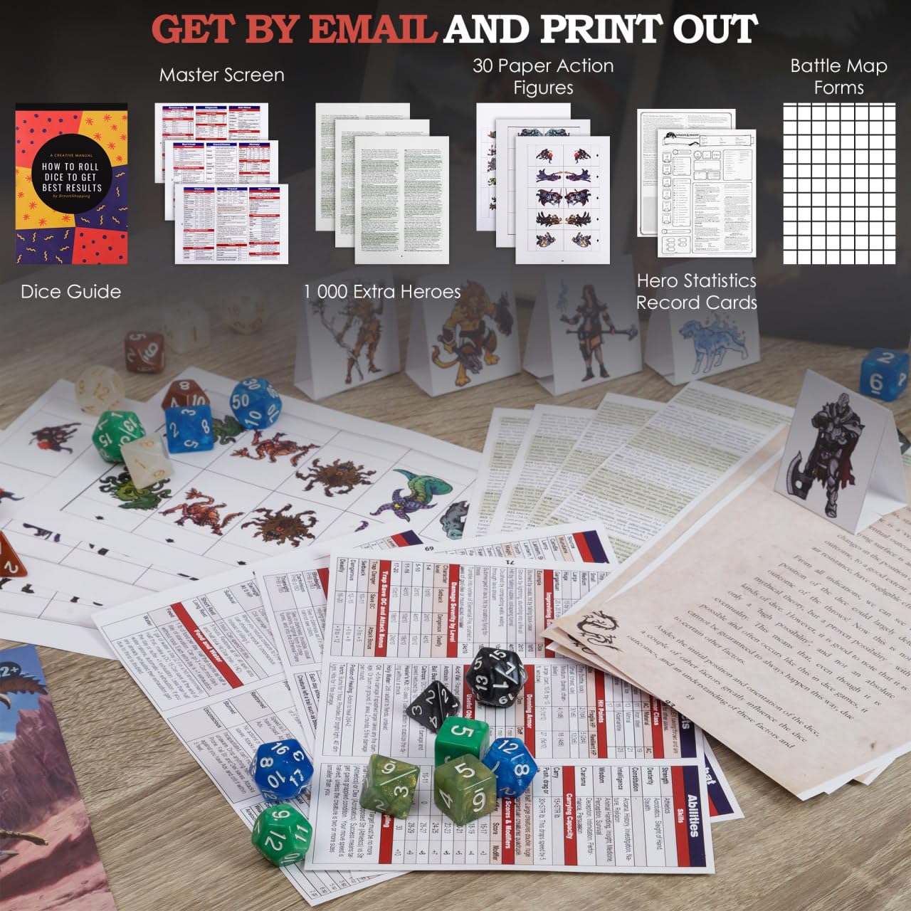 Dnd Switch Mua Dungeons and Dragons Essentials Kit - Starter Set Bundled with 6 ...