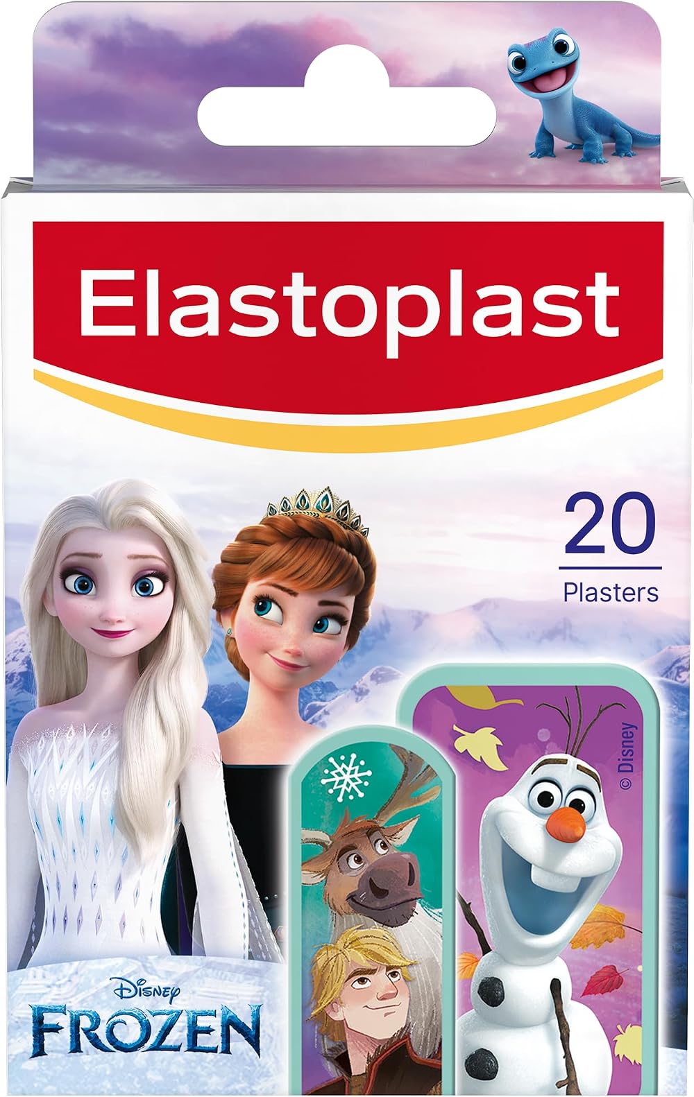 Elastoplast Disney Frozen Plasters Pack of 20 Assorted Sizes
