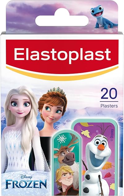 Elastoplast Disney Frozen Plasters Pack of 20 Assorted Sizes