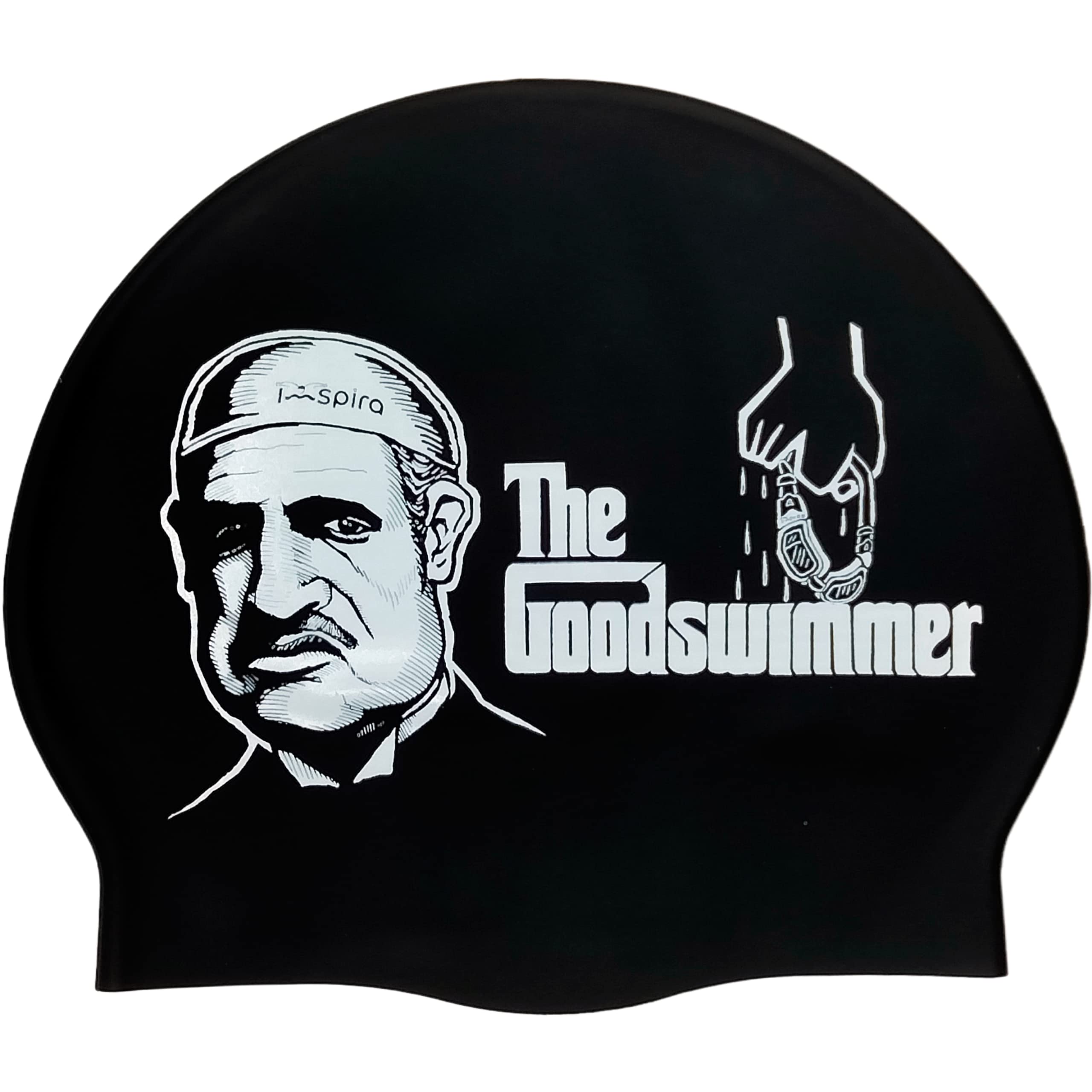 THE GOODSWIMMER Silicone Swimming Cap | Swim Cap | Pool Cap | Great comfort and fit | Art and Swimming
