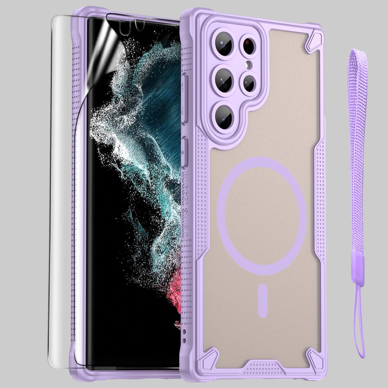 Htlhpxx for Samsung Galaxy S22 Ultra Case with